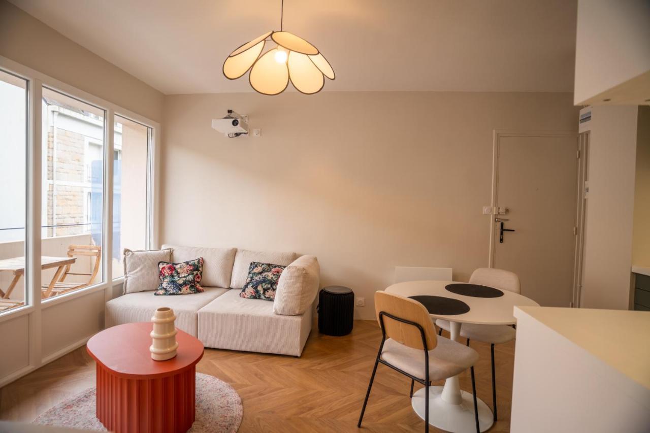 T2 Plein Sud - Parking - Balcon Vue Odet - Renove Par Un Architecte Apartment Quimper Exterior foto