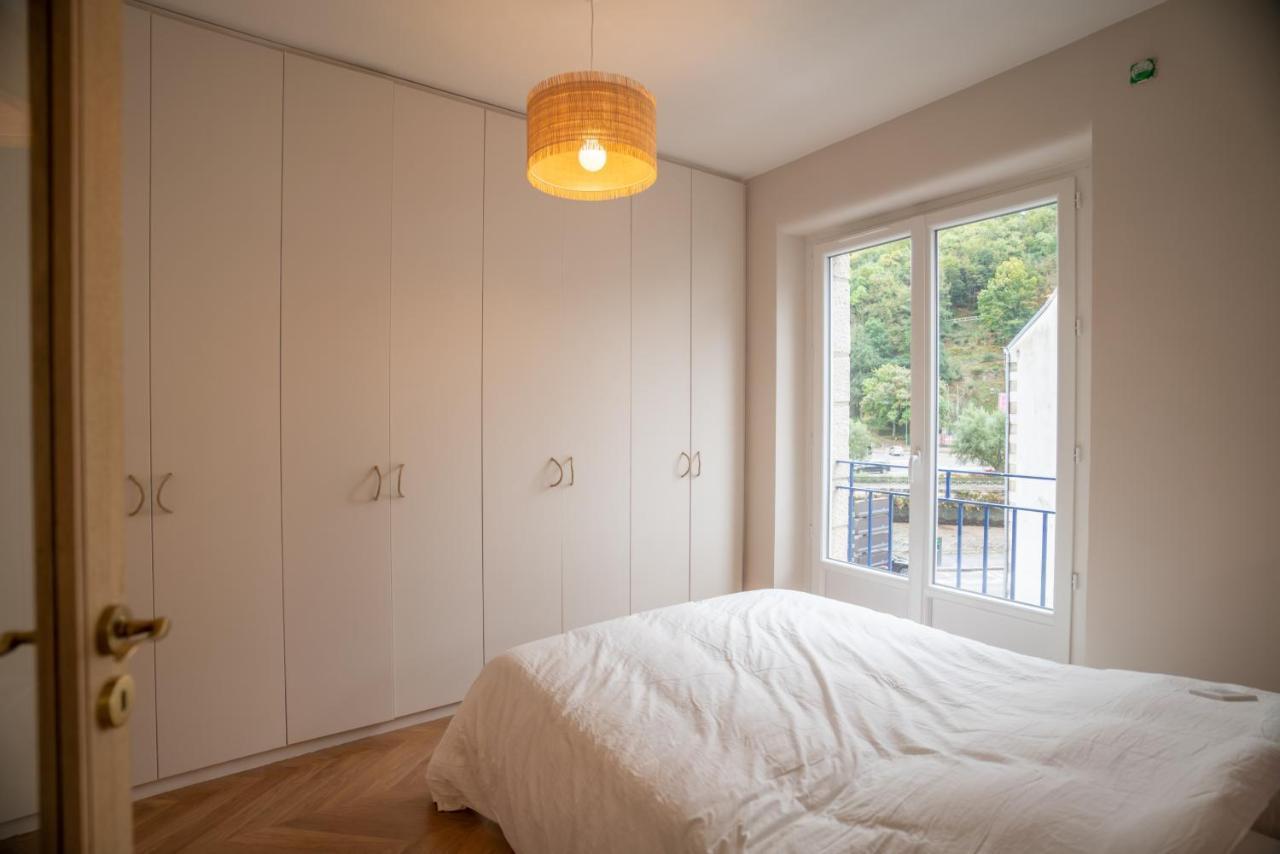 T2 Plein Sud - Parking - Balcon Vue Odet - Renove Par Un Architecte Apartment Quimper Exterior foto